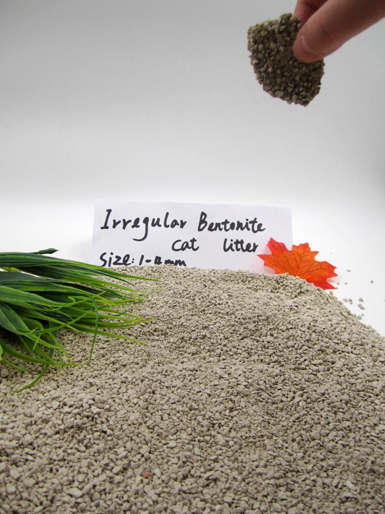 China Supplier  Irregula Granule Cat Litter1.5-2mm